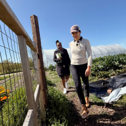 Asm. Ransom visiting BUFA for urban farming initiatives