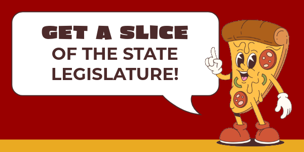 Asm. Ransom Get a Slice Legislature Graphic