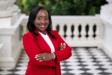 Assemblymember Rhodesia Ransom's Outdoor Headshot