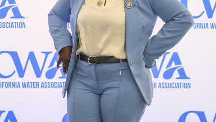 Assemblymember Rhodesia Ransom at the California Water Association Symposium, The Price of a Drop.