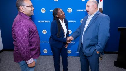 Leadership Stockton Alumni attending Assemblymember Rhodesia Ransom’s District 13 Open House