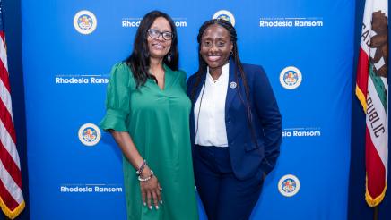 Greater Stockton Chamber of Commerce staff attending Assemblymember Rhodesia Ransom’s District 13 Open House
